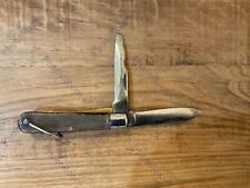 Vintage “P” Klein Tools 2 Blade Pocket Knife  Electricians picture