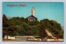 Portuguese Bend CA-California, Wayfarers Chapel, Vintage Souvenir Postcard picture