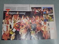 Disney MGM Studios Jim Henson Muppets Print Ad 1990 16x11  picture