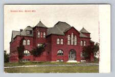 Beloit WI-Wisconsin, Science Hall, Antique, Vintage c1907 Postcard picture