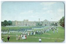 c1960's Cadet's June Final Dress Parade Military Institute Lexington VA Postcard picture