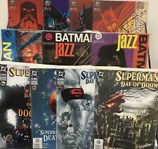 DC Comics Batman Gotham Nights II 1-4, Batman Jazz 1-3, Superman Day of Doom 1-4 picture
