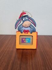 Disney's Winnie the Pooh Eeyore Hanging Photo Frame Christmas Ornament  picture