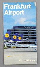 LUFTHANSA FRANKFURT AIRPORT AIRLINE BROCHURE 1978 LH GERMANY picture