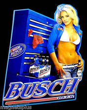 SEXY GIRL  BEER TOOL BOX MAN CAVE LOCKER MAGNET picture