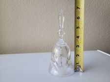 Vintage Cut Crystal Hand Bell picture