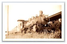 LOT of 20 Vtg 1940s 1950s Trains Railroad Locomotive B&W Snapshot Photos S14 picture