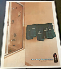 Axe Shower Gel - Vintage Original Color Print Ad / Poster / Wall Art - MINT picture