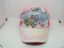 Vintage Harley Davidson Womens Pink Graphic Adjustable Hat Cap Baseball picture