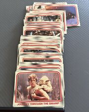 Lot Of 70  Vintage 1980 Topps Star Wars Empire Strikes Back Cards. picture