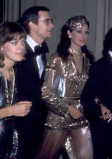 Anthony Perkins wife Berry Berenson and Marisa Berenson at T - 1974 Old Photo 1 picture