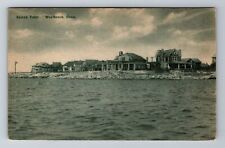 Westbrook CT-Connecticut, Kelsey Point, Antique, Vintage Souvenir Postcard picture