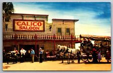 Postcard Calico Saloon Knott's Berry Farm Ghost Town Buena Park Ca.     B 23 picture