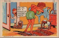 Vintage 1940 RAY WALTERS Comic Postcard 
