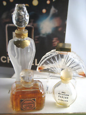 🎁lot Vintage Parfum perfume bottle Guerlain Parure Caron KL Mitsouko Lagerfeld picture