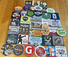 Lot Of 45 New Beer Coasters/Mats No Dupes Unique Rare Coasters on Pint Glass picture