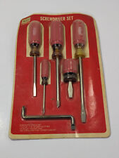 Vintage Companion 5 Piece Screwdriver Set USA Sold By Sears /  941272 picture