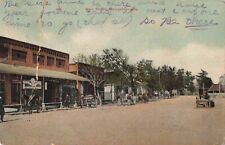 Main Street Georgetown Georgia GA Stores c1910 Postcard picture