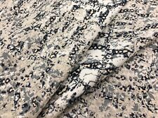Scalamandre Embroidered Upholstery Fabric- Komodo / Bluestone 16.50 yd 27025-003 picture
