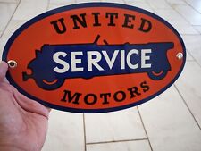 United Motors Gas Oil gasoline sign ...  on any 10 signs picture
