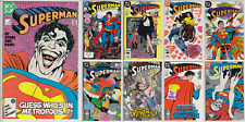 Superman, Vol. 2, Comics Lot (1987-1988) 9-17 DC VF/NM +bags/boards picture