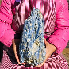 10.58LB Natural blue kyanite quartz crystal rough mineral speciman healing picture