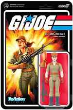 G.I. Joe Soldier Combat Engineer White Pony Tail Super 7 Reaction Figure picture