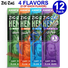 ZIG ZAG Natural Organic Wrap Variety Pack 12 Pouches, 2/Pouch -24 Wraps Total picture