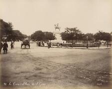 c. 1880's Opera Square Cairo, Egypt Albumen Photo by Félix Adrien Bonfils picture