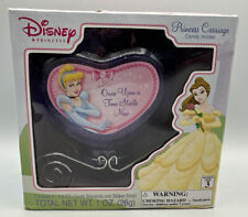Disney Princess Carriage Candy Holder Candy Bracelets And Sticker Sheets (New) picture