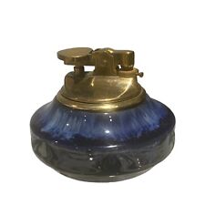 Vintage Blue Mountain Pottery Lighter with Blue Drip Glaze picture