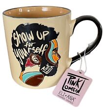 Pink Lomein Heritage Black History Month Show Up for Yourself 18oz mug picture