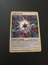 RAINBOW ENERGY 104/123 HGSS  - Non Holo - Pokemon Card picture
