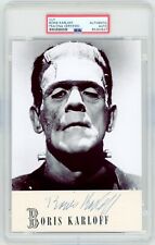 Boris Karloff ~ Signed Autographed Frankenstein's Monster ~ PSA DNA Encased picture