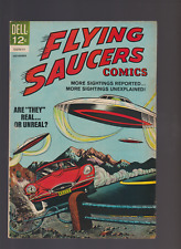 FLYING SAUCERS #4 (1967) Dell Comics CLASSIC  COVER CHIC STONE picture