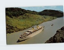 Postcard MV Kungsholm Panama Canal Panama picture