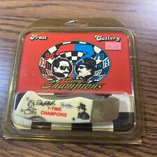 NOS Dale Earnhardt Richard Petty pocket knife Frost Cutlery 7 Time Champions -f picture