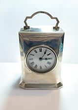 Antique Rare Charles & Richard Comyn Silver Carriage Clock J.C. Vickery  picture