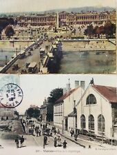 Huge Lot Antique French Postcards 150 Mostly Pre -1915 Many Color picture