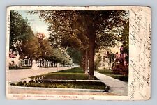 La Porte IN-Indiana, Residential Michigan Ave South Vintage c1905 Postcard picture