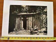 Vintage Photograph By Maurice Bejach : Mark Twain Cabin CA 1930 💯 Authentic Art picture