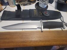 GERBER USA BMF SURVIVAL KNIFE W/SHEATH AND COMPASS NEVER USED EXCELLENT COND. picture
