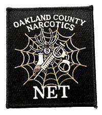 OAKLAND COUNTY NARCOTICS NET ENFORCEMENT TEAM PATCH MICHIGAN SHERIFF POLICE PD7 picture
