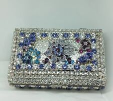 Isabella Adams Premium Crystals Floral Jeweled Keepsake box. picture