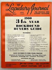 Lapidary Journal Magazine April 1980 Rockhound Buyers Guide picture