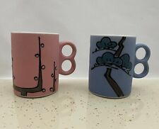 rare vintage Japan mugs, mcm coffee cup, abstract art mugs picture