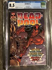 Marvel Comics Deadpool #1 1997 CGC 8.5 RARE NEWSSTAND 1st Series T-Ray Blind Al picture