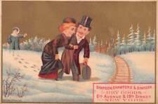 SIMPSON CRAWFORD & SIMPSON DRY GOODS NEW YORK VICTORIAN TRADE CARD picture