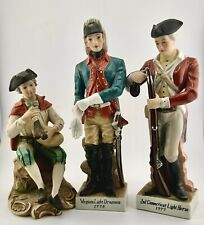 Andrea by Sadek Porcelain Revolutionary War Soldiers Figurines - 1776 & 1777 picture