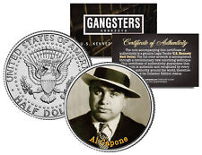 AL CAPONE CRIME BOSS Gangster Mob JFK Kennedy Half Dollar US Colorized Coin picture